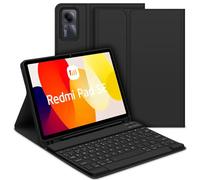 Bettdow Funda con Teclado para Xiaomi Redmi Pad SE 2023, Desmontable Español Ñ Teclado con Funda Protectora para Redmi Pad SE 11" 2023, Negro