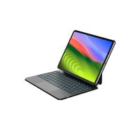 Bettdow Teclado para iPad Air 11" M4 2026/ M3 2025/ M2 2024/ Air 5ª/4ª 10,9"/iPad Pro 11" 4ª/3ª/2ª/1ª, Español Ñ Ligera Magnético Flotante Diseño Teclado con Trackpad, Sin Bluetooth, Negro