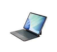 Bettdow Teclado para iPad Air 11" M4 2026/M3 2025/M2 2024, Español Ñ Ligera de Aleación de Aluminio Magnético Flotante Diseño Teclado con Trackpad para Air 5ª/4ª 10,9"/iPad Pro 11" 4ª/3ª/2ª/1ª, Negro