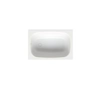 Bette LaBette bañeras que ahorran espacio, empotradas, rectangulares, de 1 plaza, 1080x730x380mm, 1080-000AS, Color: Blanco con guadaña antideslizante