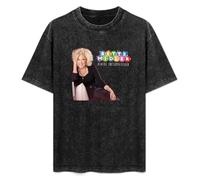 Bette Midler Tour Divine Intervention T-Shirt Printed tee Graphic Top for Men Black Shirt M