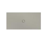 Bette Piso Plato de ducha con soporte mínimo y GlasurPlus 160x80cm, 5957-416PLUS,T1, Color: lápida