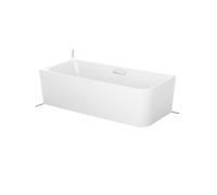 BetteArt IV bañeras de esquina exenta, esquina izquierda, 2 plazas, 1850x800x420mm, 3480-000CERHK,Plus, Color: Blanco con Glasur Plus