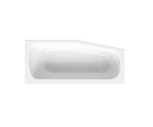 BetteBambino bañera ahorradora de espacio, empotrada, 1 plaza, 1570x700x420mm, izquierda, 2570-000, Color: Blanco
