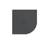 BetteFloor Corner Plato de ducha, radio 500mm, 100x100cm, 5451-400, Color: cuervo