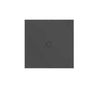 BetteFloor plato de ducha con esmaltePlus, 120x120cm, 8721-400PLUS, Color: cuervo