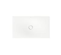 BetteFloor plato de ducha con GlasurPlus, 120x70cm, 1672-440PLUS, Color: Nieve (blanco mate)