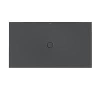 BetteFloor plato de ducha con GlasurPlus, 180x100cm, 5818-400PLUS, Color: cuervo