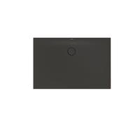 BetteFloor Plato de ducha lateral, 120x80cm, 3387-401, Color: antracita