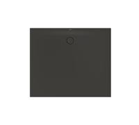 BetteFloor Plato de ducha lateral, 140x120cm, 3394-401, Color: antracita