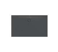 BetteFloor Plato de ducha lateral, 150x90cm, 3393-400, Color: cuervo