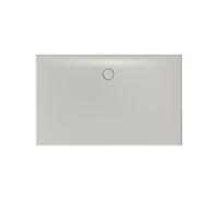 BetteFloor Plato de ducha lateral, 160x100cm, 3397-410, Color: plateado