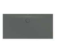 BetteFloor Plato de ducha lateral, 160x80cm, 3375-403, Color: humear