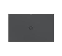 BetteFloor platos de ducha con BetteGlasur Plus, 1600x1000mm, 5969-400PLUS, Color: cuervo