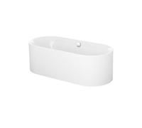 BetteLux Oval Silhouette bañera independiente, 170x75x45cm, 2 respaldos inclinados, 3465CFXXS, 3465-000CFXXS,Plus, Color: Blanco con Glasur Plus