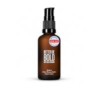 BETTER BE BOLD Bálsamo y Crema Facial After Shave 2 en 1 contra la irritación de la piel después del afeitado con extracto de magnolia | Absorción inmediata | Fragancia fresca | 50ml