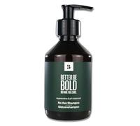 BETTER BE BOLD Champú calvo No Hair 200 ml I Limpieza suave para calvicie 0 - 6 mm I Con aloe vera, aceite de almendras y ácido hialurónico I Vegano y pH neutro I Cuidado del cuero cabelludo para
