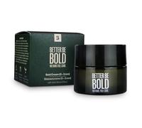 BETTER BE BOLD Crema nutritiva para calvas (0-3 mm) | Efecto antirreflejos natural | Contra las irritaciones cutáneas y el ardor tras el afeitado | Hidratante | Cuidado premium para personas calvas |