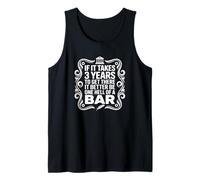 Better Be One Hell of a Bar - Divertido Abogado Estudiante de Derecho Camiseta sin Mangas