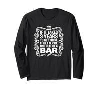 Better Be One Hell of a Bar - Divertido Abogado Estudiante de Derecho Manga Larga