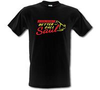 BETTER Call SAUL en caja de un bloc de Breaking Bad de sujeción para trabajos pesados algodón tamaño pequeño T-camiseta de manga corta todos los tamaños - XXL