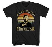 Better Call Saul Movie TV Show Men's T-Shirt Unisex Black Cotton Print tee Shirts M