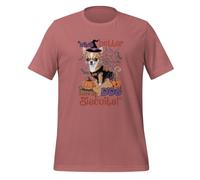 Better Have My Dog Biscuits Witch Dog - Camiseta unisex divertida para adultos, malva, L
