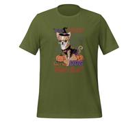 Better Have My Dog Biscuits Witch Dog - Camiseta unisex divertida para adultos, verde oliva, L