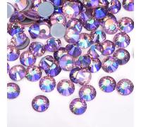 Better Hotfix Rhinestone Iron On Strass Flatback Glass Crystal AB para DIY Wedding Y2792-Light Amethyst AB,SS12-1440pcs