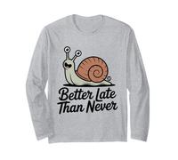 Better Late Than Never Funny Snail Manga Larga