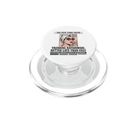 Better Late Than Ugly - Camiseta Divertida para Mujer Y Niña PopSockets PopGrip para MagSafe