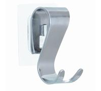 Better Living Productos Griipa Gancho de ducha doble con ventosa de acero inoxidable