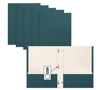 Better Office Products - Carpetas de papel de color verde azulado (2 unidades, 50 unidades)
