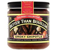Better Than Bouillon Base Culinary Collection, base ahumada de chipotle, contiene 38 porciones por tarro, tarro de vidrio de 8 onzas (paquete de 1)