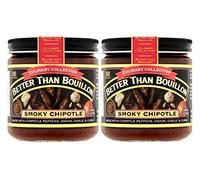 Better Than Bouillon Culinary Collection Base, base de chipotle ahumado, contiene 38 porciones por tarro, tarro de vidrio de 8 onzas (paquete de 2)