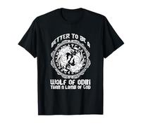 Better to be a Wolf of Odin than a Lamb of Dios Camiseta