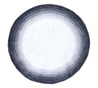 Better Trends 100% algodón en Colores Vibrantes, Gris, Redondo de 76 cm