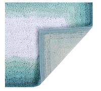 Better Trends 100% algodón en Colores Vibrantes, Turquesa, Redondo de 76 cm