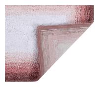 Better Trends Alfombra de baρo redonda de 30.0 in de diαmetro, 100% algodσn, antideslizante, absorbente de agua, lavable a mαquina (rosa) Colecci