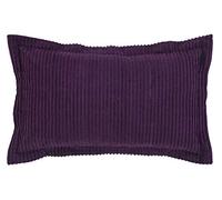 Better Trends Funda 100% algodón con copetes, única y Lujosa, Lavable a máquina, secar en Secadora, Color Ciruela, tamaño King