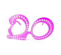 BETTER WITH FRIENDS 20 años rosa mujer feliz cumpleaños. gafas fiesta de aniversario. gafas pub bar hogar