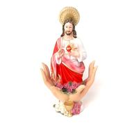BETTER WITH FRIENDS 30cm la Estatua de Corazon de Jesús. Madre de Dios. Nacimiento de Jesús. Dios Todopoderoso. decoración de la Iglesia. Virgen Maria
