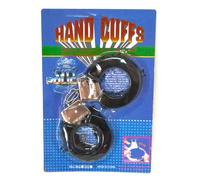 BETTER WITH FRIENDS esposas esposas moradas negro, policía mujer,policía,enfermero,médico, oficial de seguridad, accesorio de disfraces. de metal con la felpa