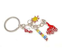 better with friends llavero español de españa. baile flamenco bailando bachata sevillanas sevilla reggaeton. amuletos de la suerte