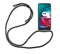 betterfon | Cadena de teléfono móvil compatible con Motorola Moto G10/G30 Smartphone Necklace funda con banda - Cordón con Case para colgar en Motorola Moto G10/G30 negro