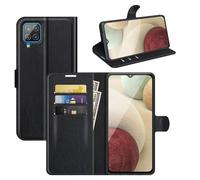 betterfon Funda para Samsung Galaxy A22 4G - Funda para Samsung A22 4G - Funda protectora con cierre magnético / tarjetero para Galaxy A22 4G SM-A225F, color negro