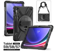 Betterfon Funda Resistente Para Galaxy Tab S10 FE/S9 FE/S9 10.9/11 Negro