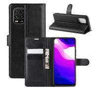 Betterfon | Xiaomi Mi 10 Lite 5G Funda Teléfono Móvil Funda Wallet Case con Cierre Magnético/Ranura para Tarjeta para Xiaomi Negro Xiaomi Mi 10 Lite 5G Negro