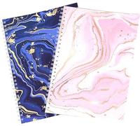 BetterJonny 2 álbumes de recortes de pegatinas, vacíos, álbum de recortes, A5, álbum de pegatinas en blanco, libro de pegatinas reutilizable para coleccionar pegatinas para niños y adultos, 64 hojas