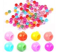 BetterJonny - Pinzas para el cabello redondas de color caramelo con caja para niños, niñas y mujeres, 200 unidades